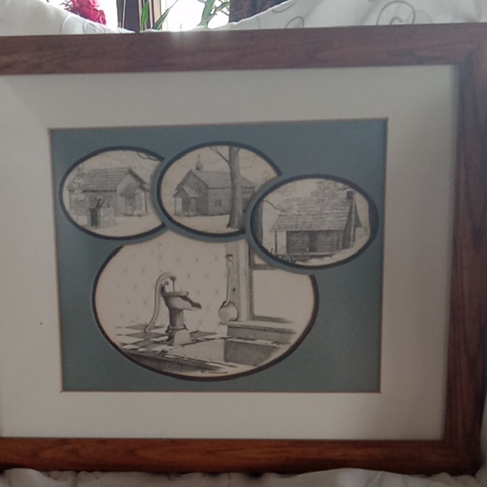 Origional Art From Louis Gregoire Arkansas Ozark Artist